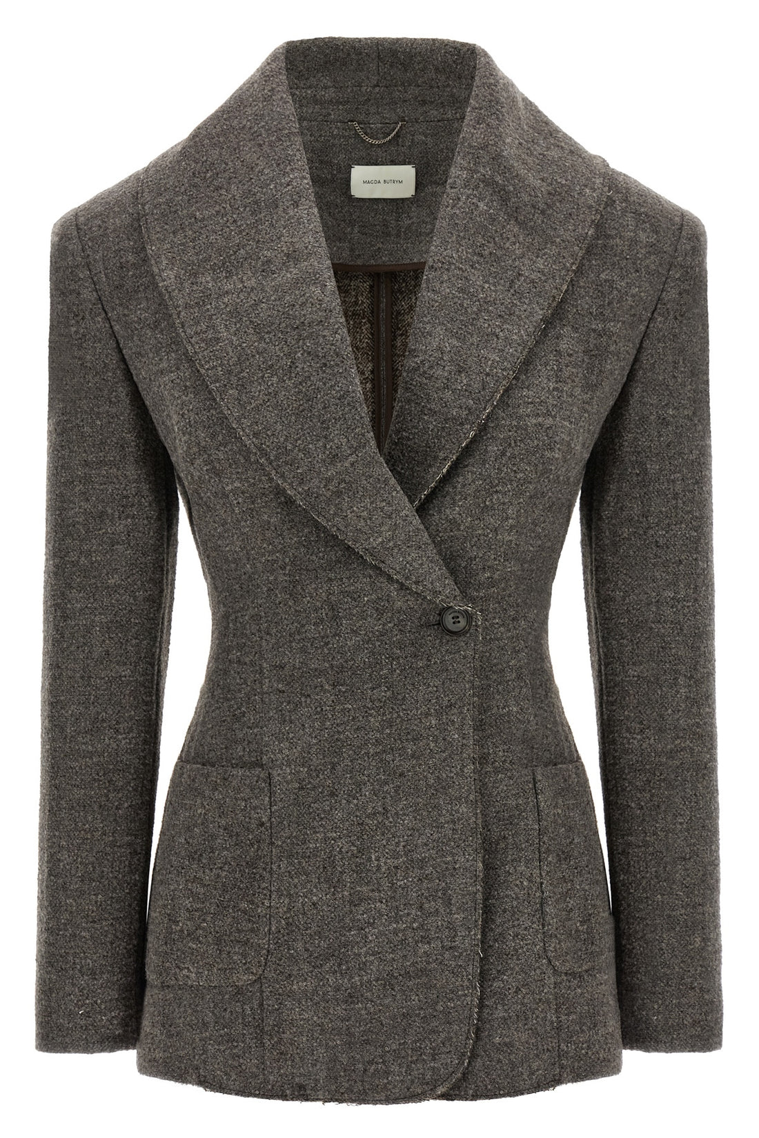 MAGDA BUTRYM 36 the magda butrym 04 blazer redefines contemporary tailoring through structured