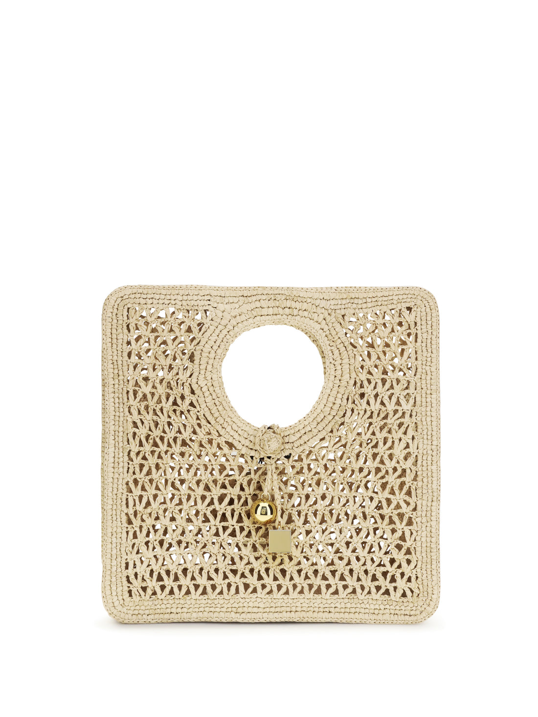 JACQUEMUS OS le petit carré spiaggia handbag