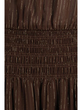 SELF-PORTRAIT 6 georgette off shoulder maxi dress