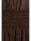 georgette off shoulder maxi dress
