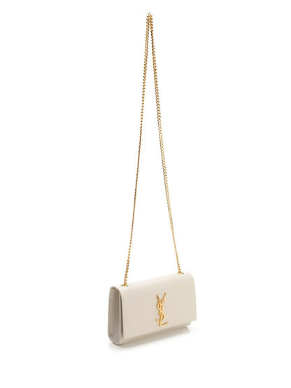 Monogram Small Kate Leather Shoulder Bag