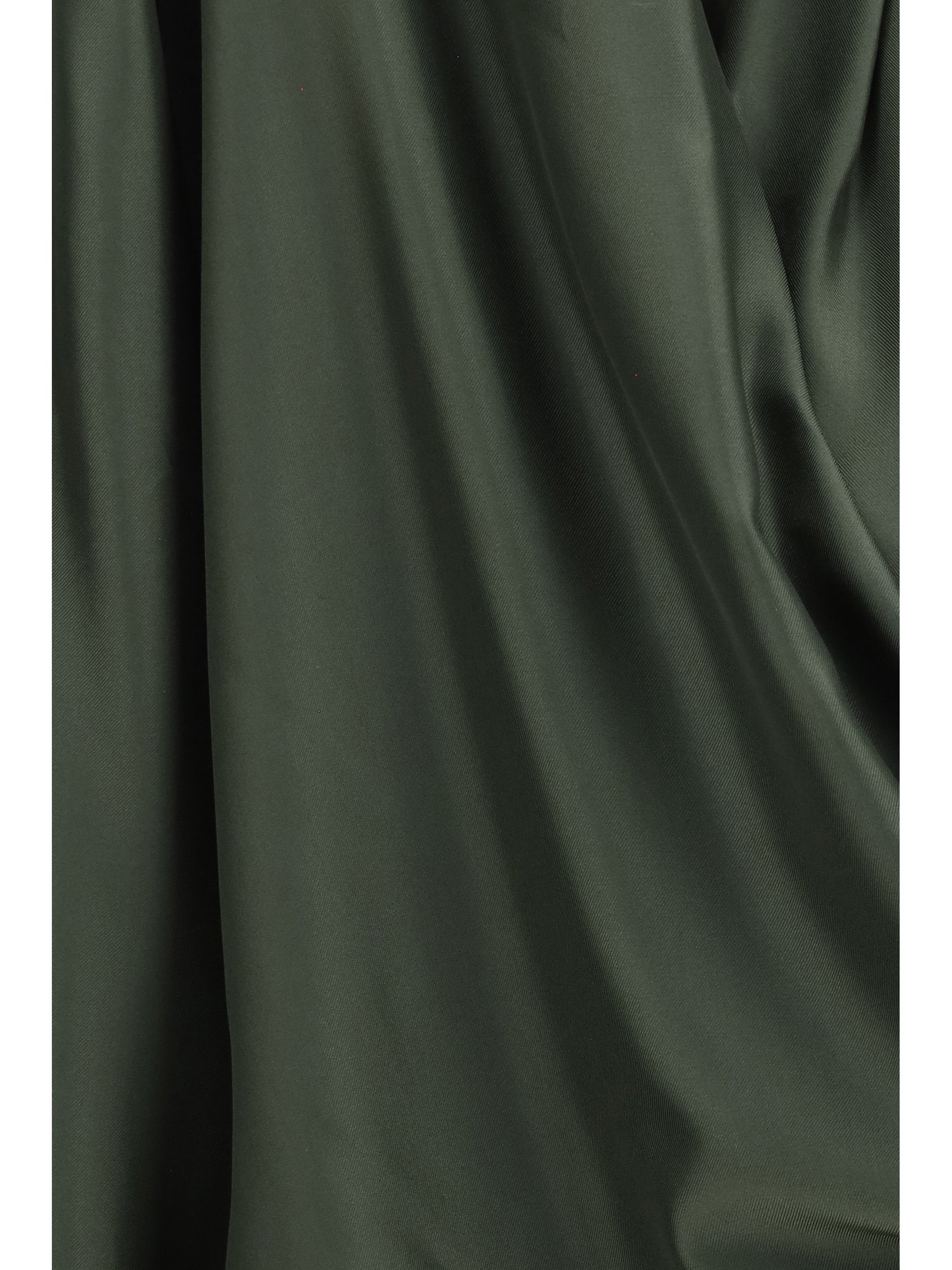 silk wrap blouse