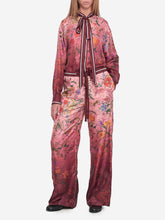 GUCCI 40 printed silk shirt