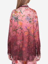 GUCCI 40 printed silk shirt