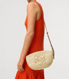 Paula's Ibiza Eclipse Raffia Crossbody Bag