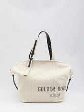 GOLDEN GOOSE OS canvas shopping bag