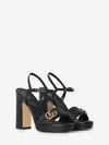 sandals with platform and double g