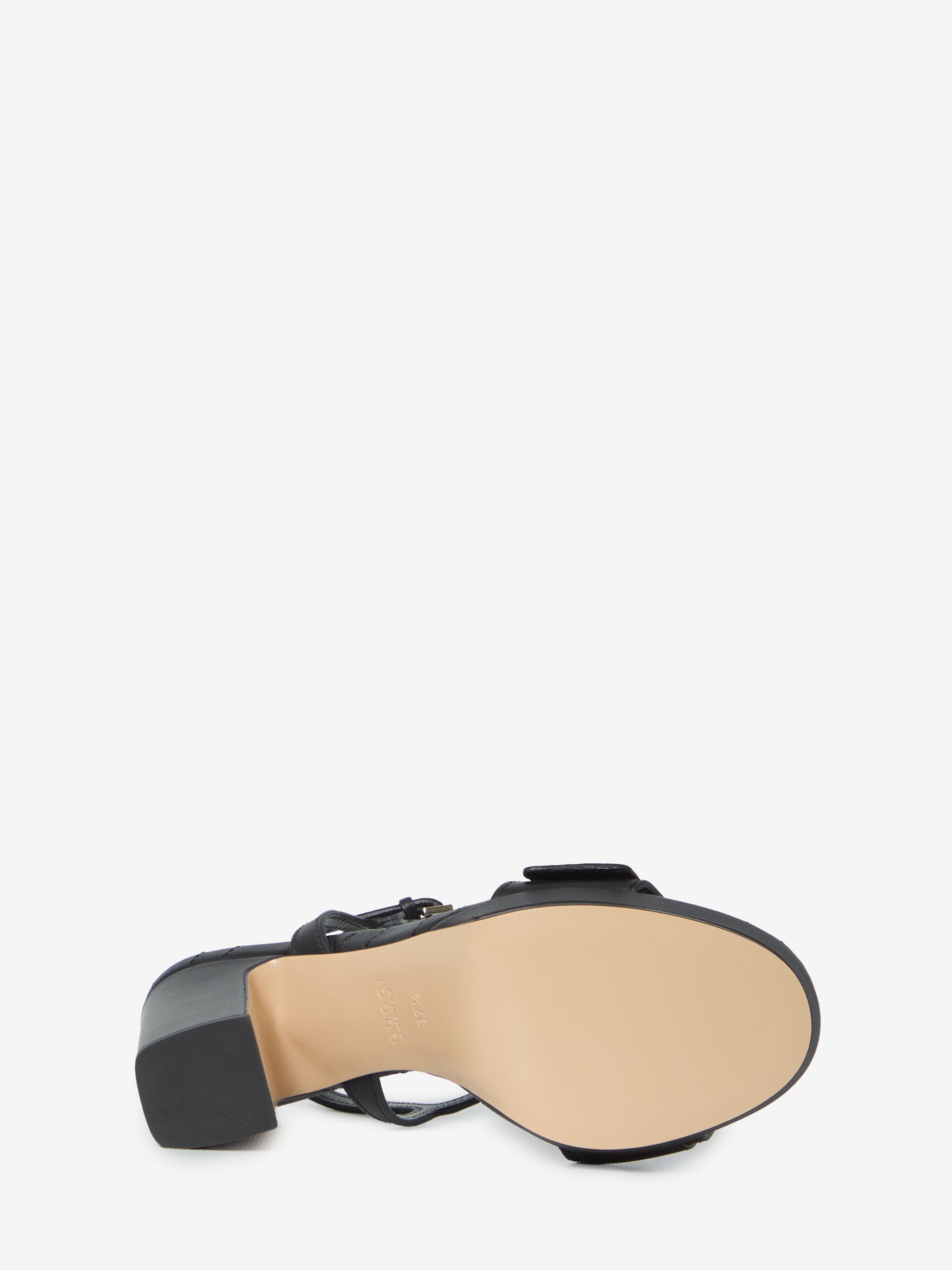 sandals with platform and double g