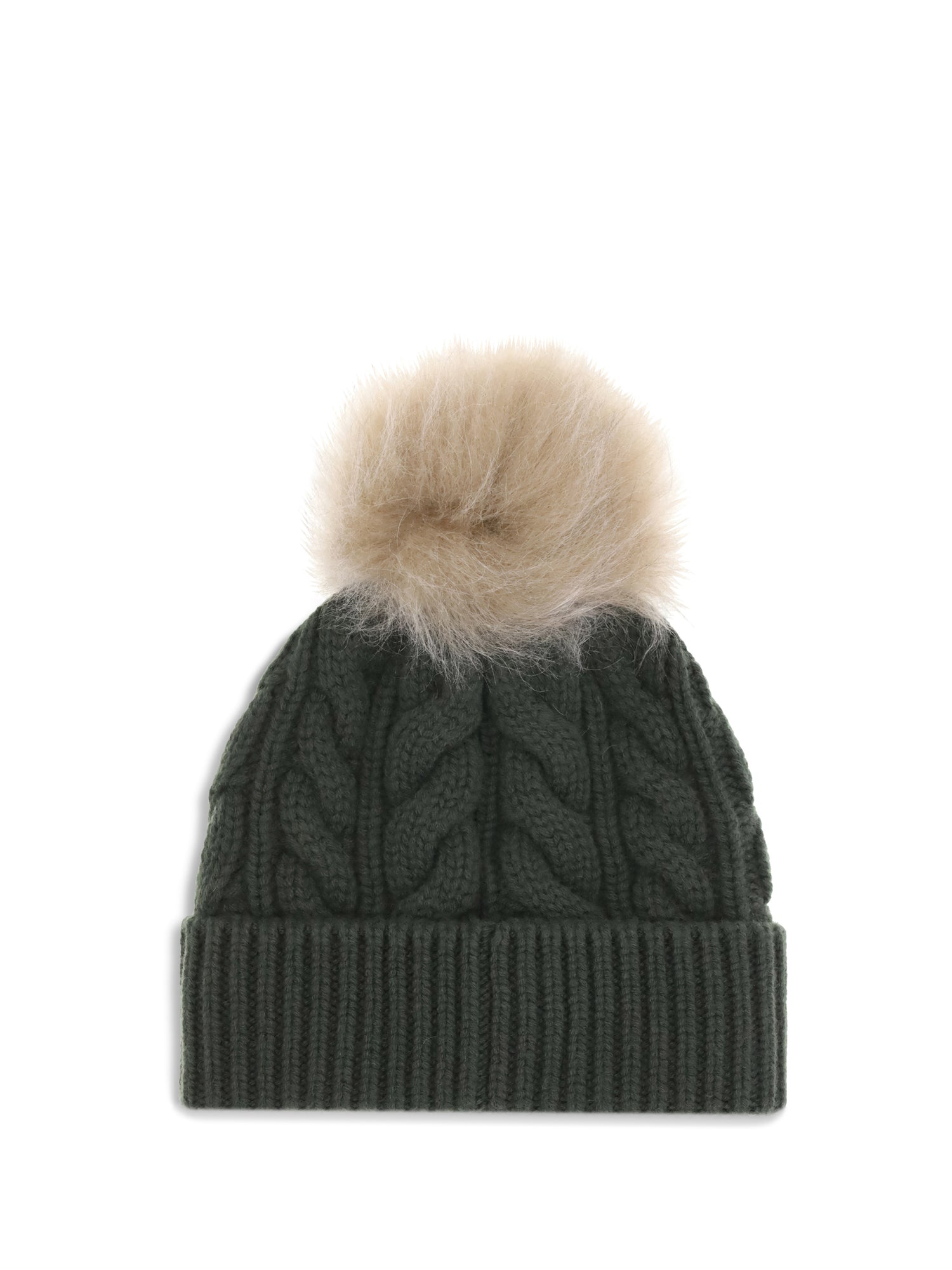 MONCLER GRENOBLE OS beanie hat with pon pon