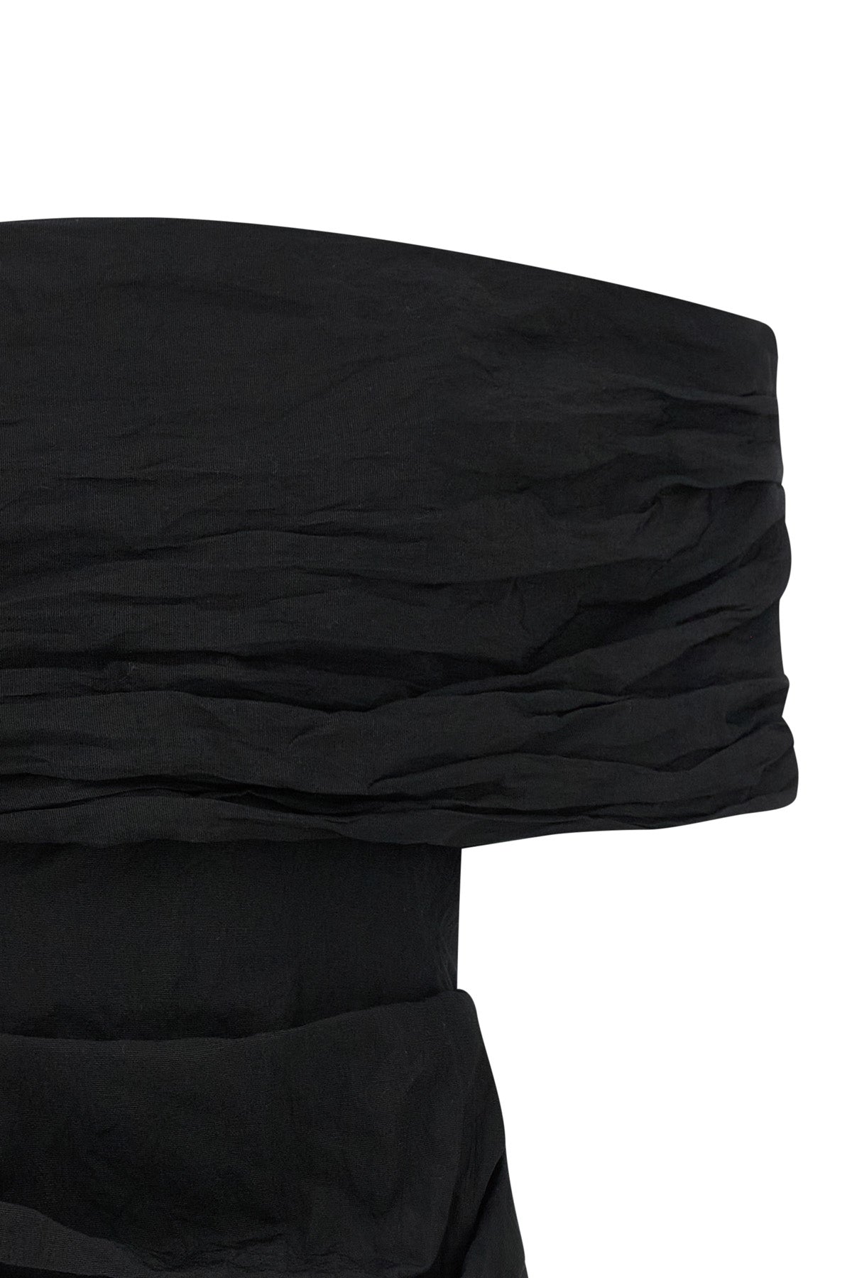 22 wrinkled-effect cotton mini dress