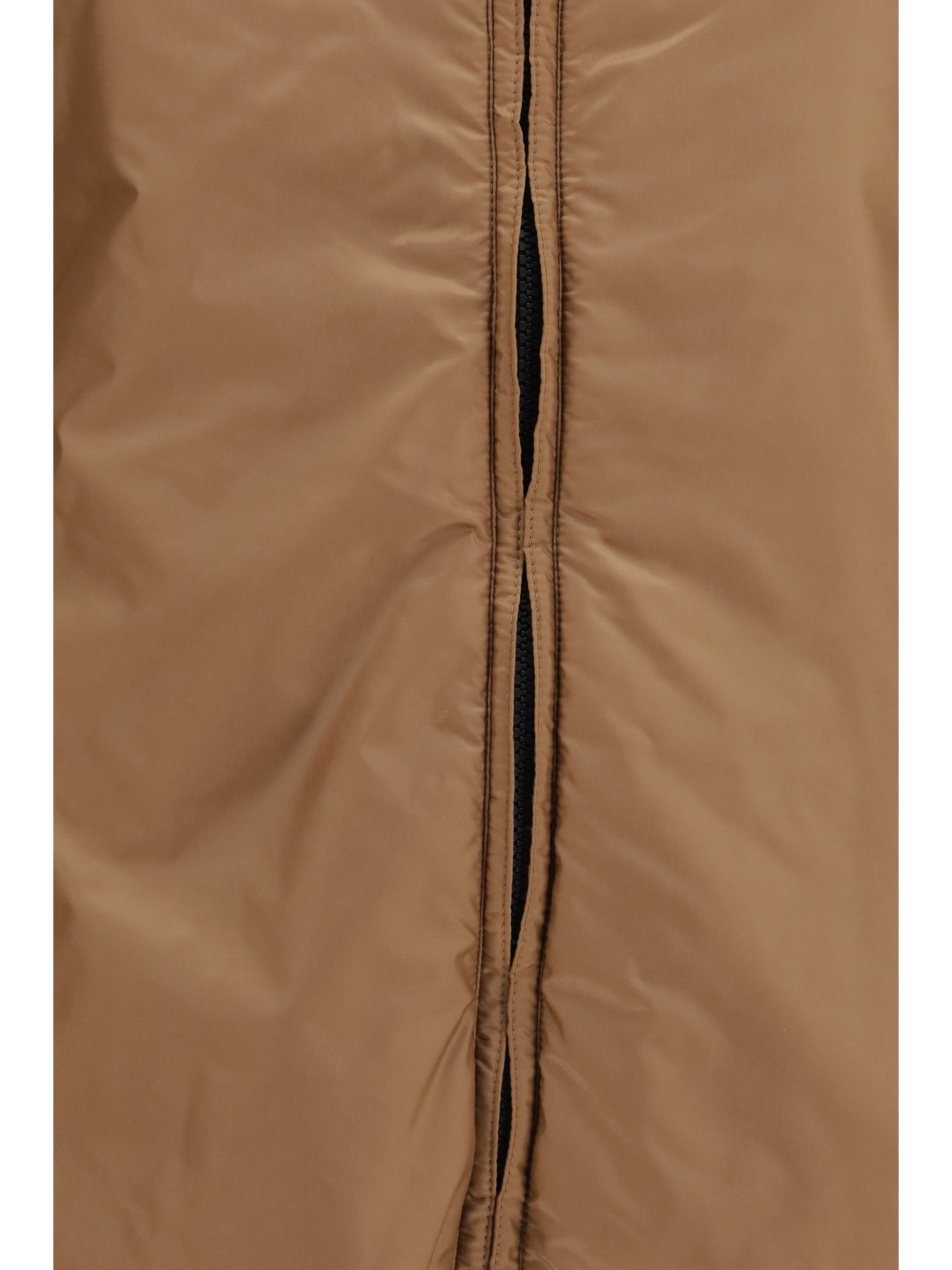 hooded padded jacket