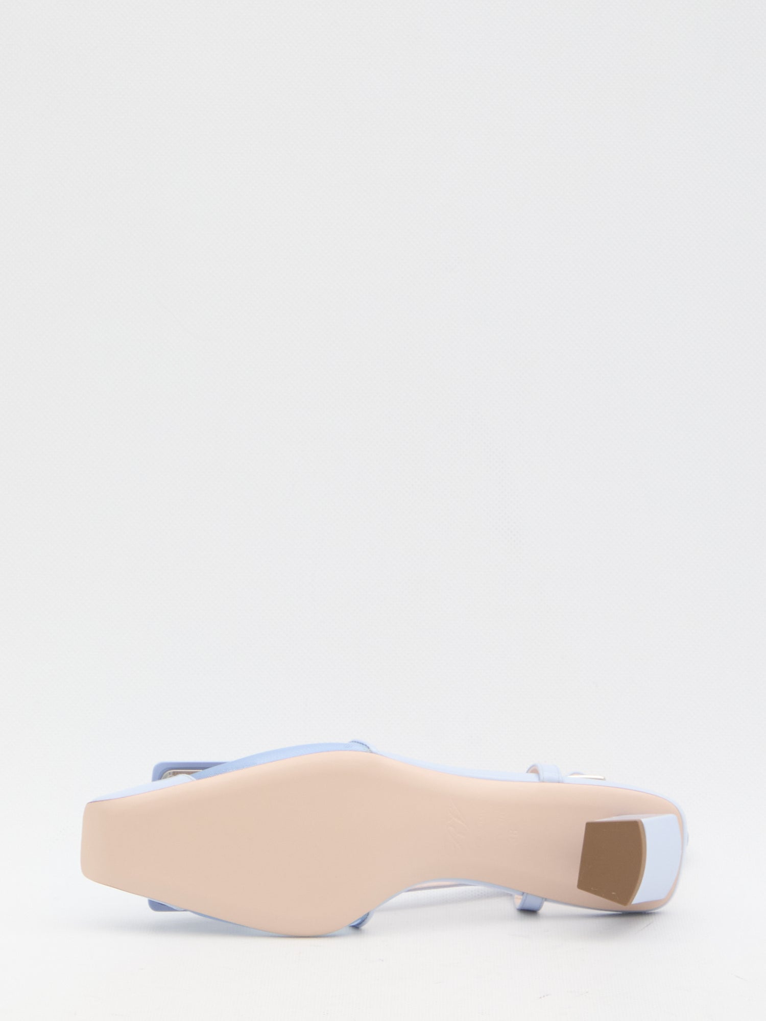 ROGER VIVIER 36 mesh slingback pumps