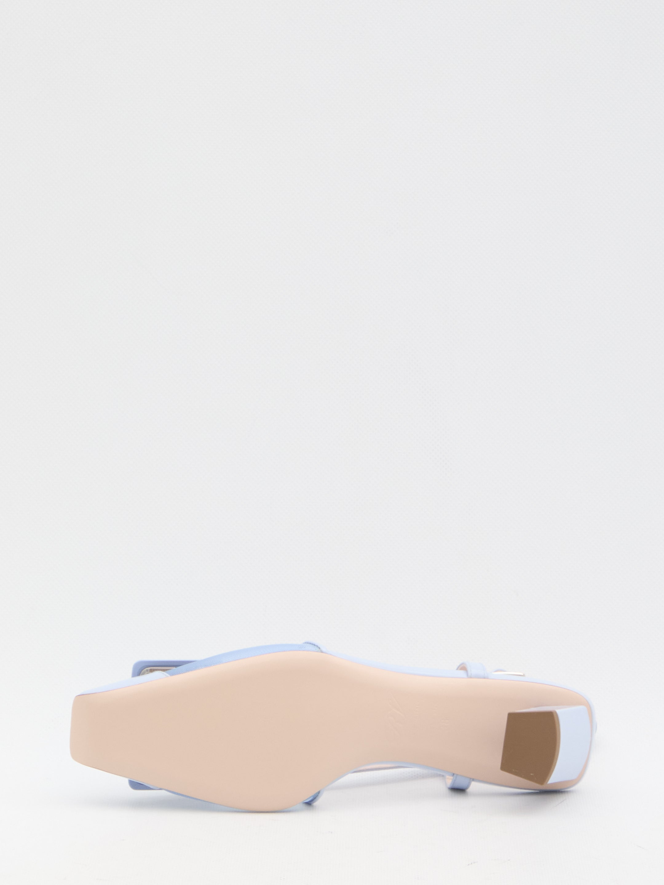 ROGER VIVIER 36 mesh slingback pumps