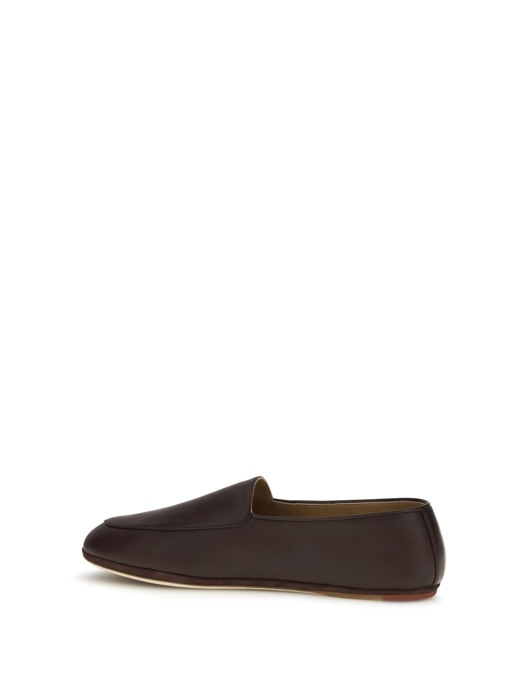leather loafers