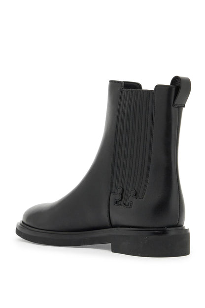 chelsea ankle boots with t-shaped finishes