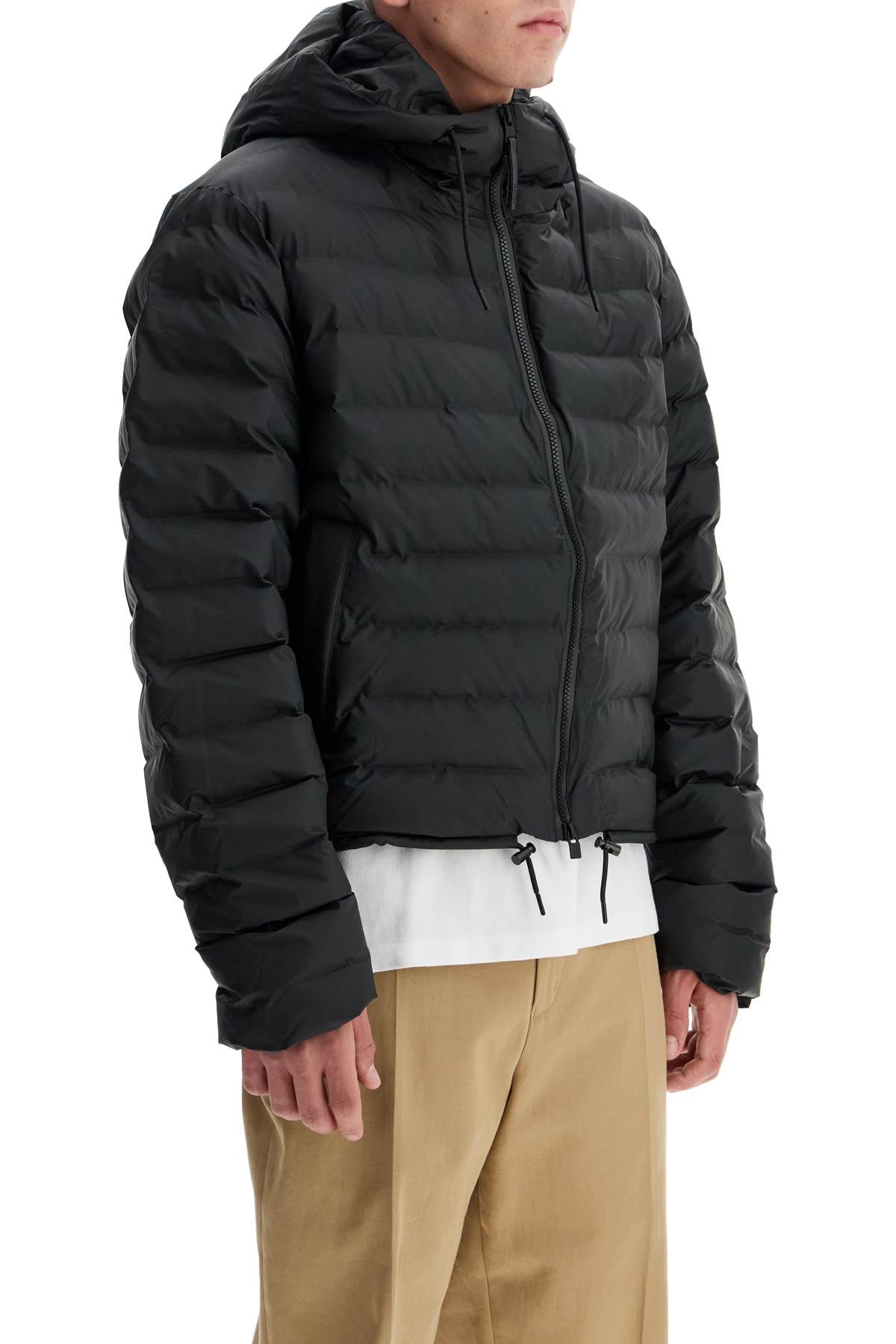 lohja short unisex puffer jacket