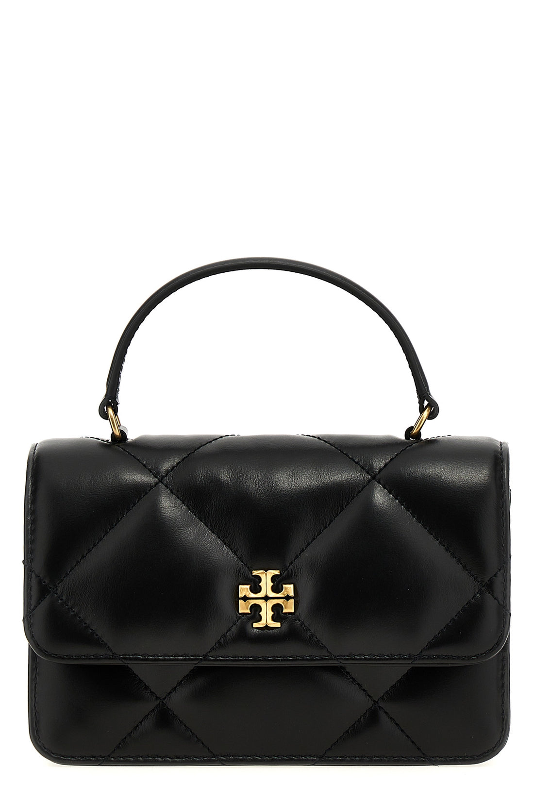 TORY BURCH OS kira diamond quilt handbag in matelassé nappa leather