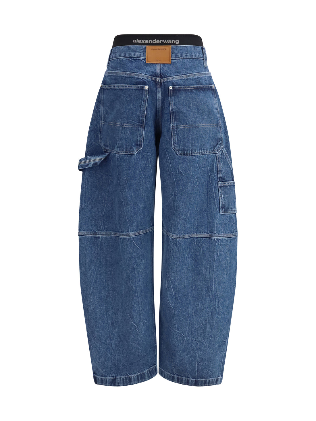 ALEXANDER WANG 25 prestyled mid-rise jeans