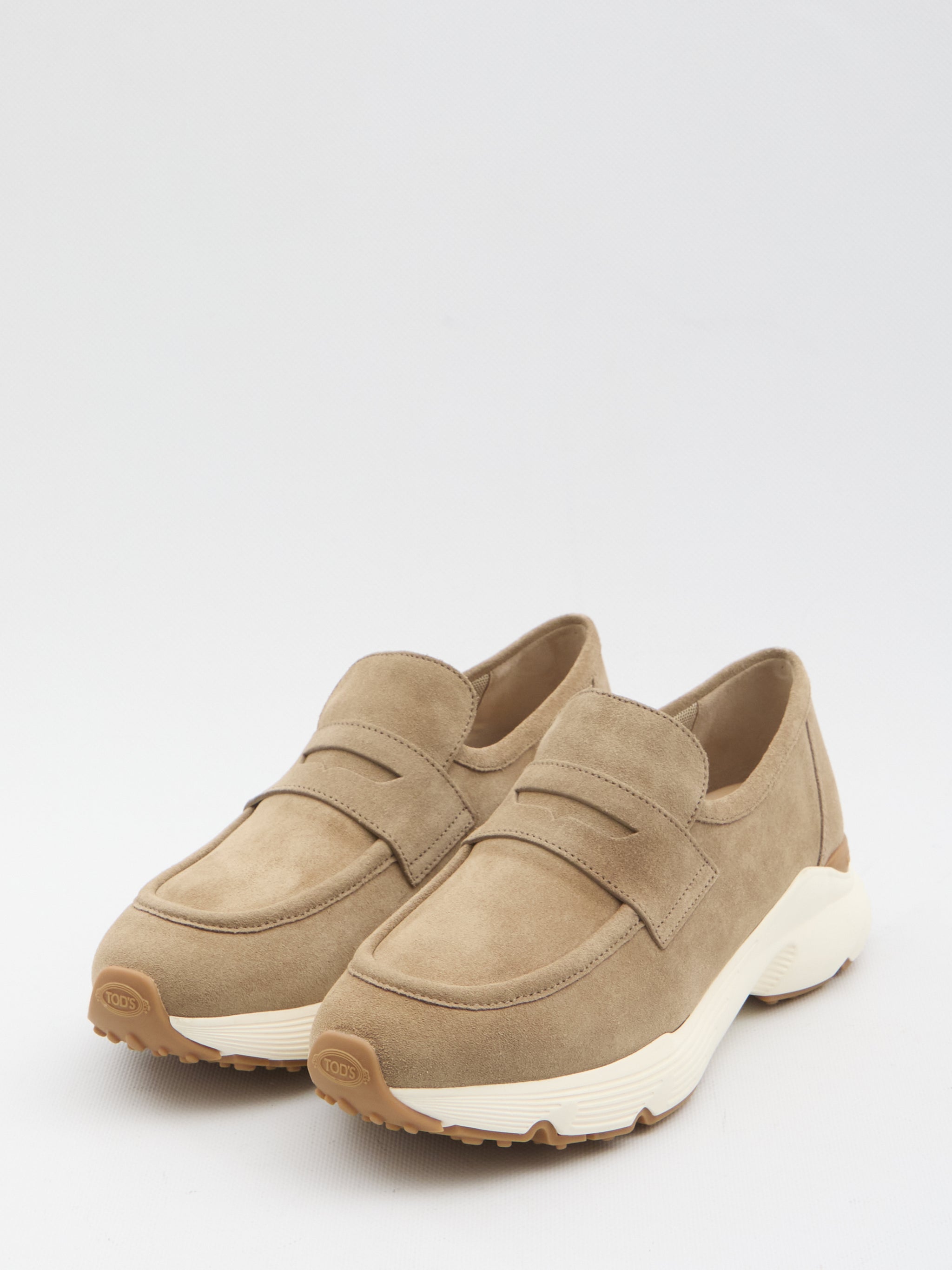 sporty loafers