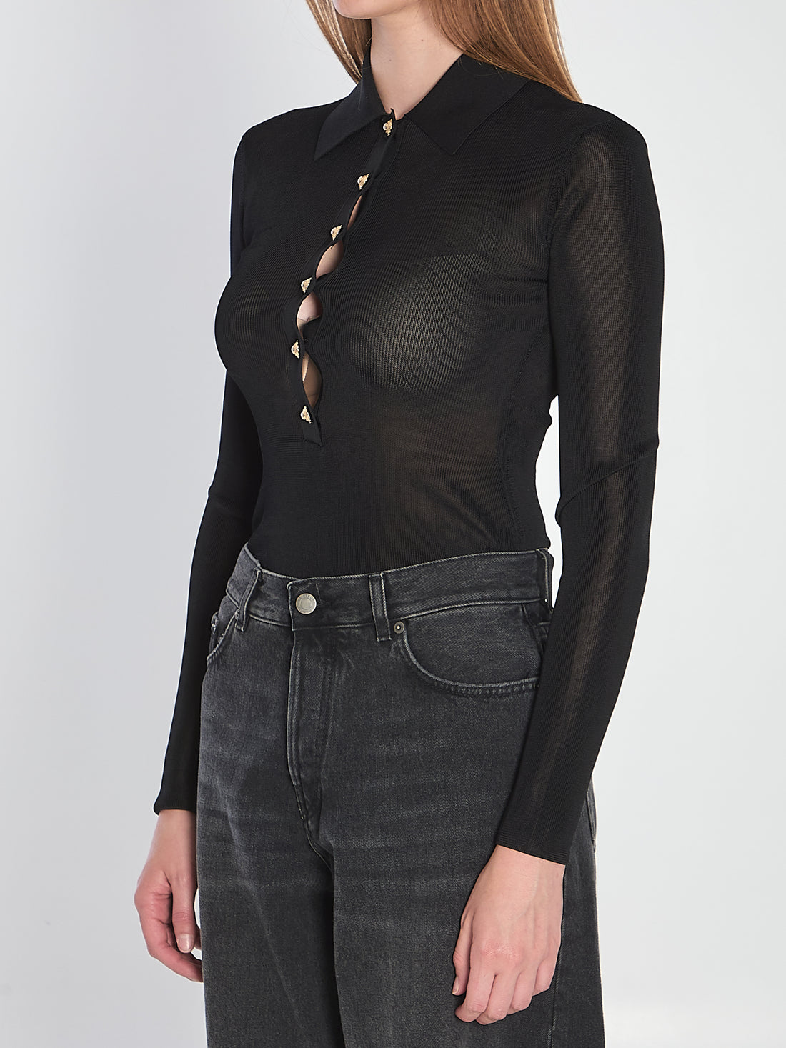 SELF PORTRAIT M knit bodysuit