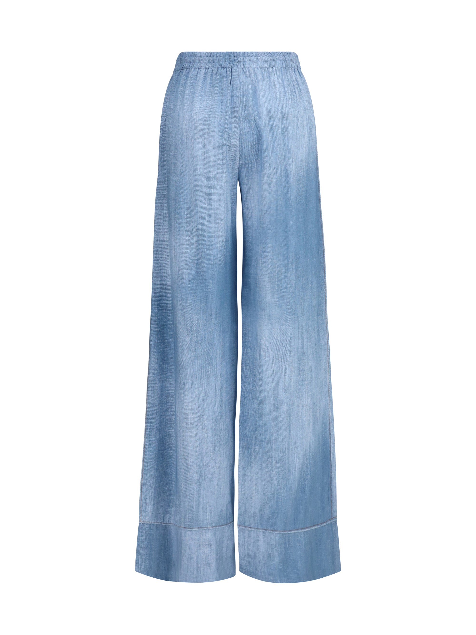 jeans-print marocain pants