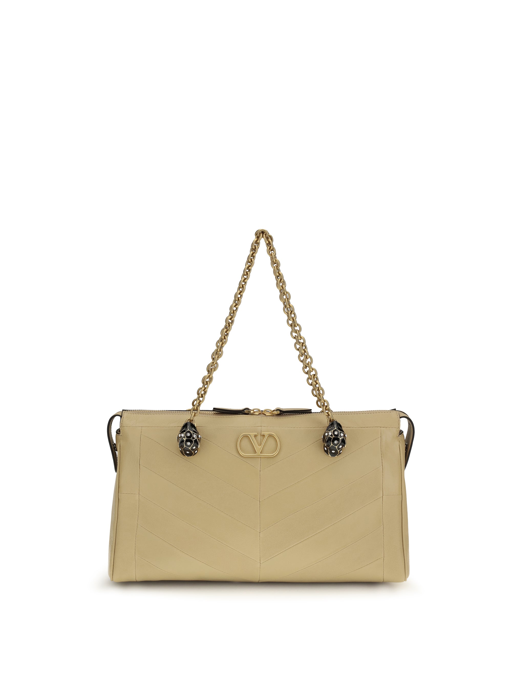 panthea chevron shoulder bag