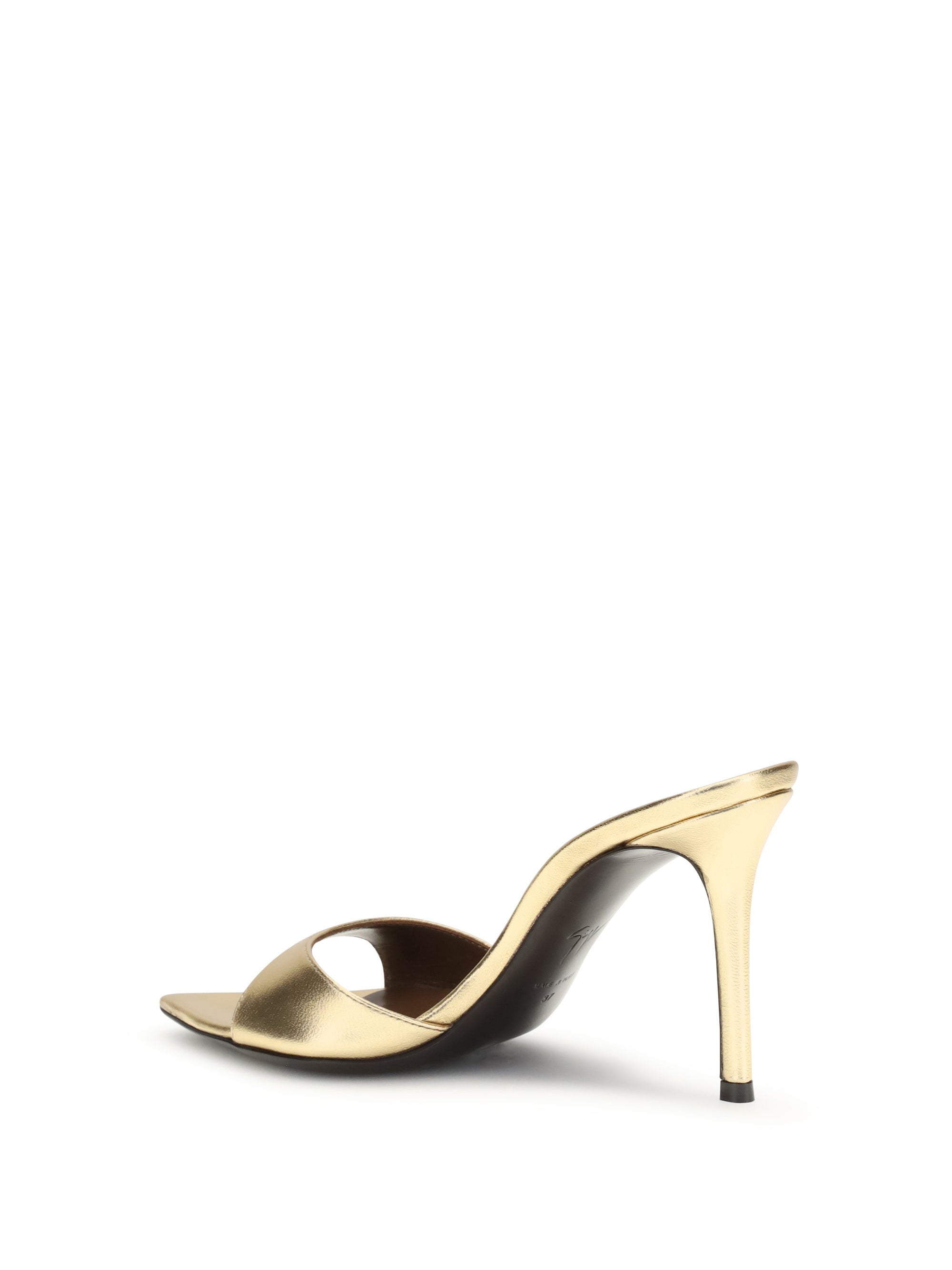 GIUSEPPE ZANOTTI 36.5 intriigo mule sandals