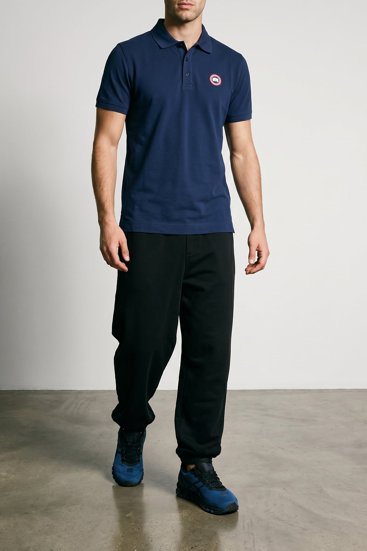 beckley cotton piqué polo shirt