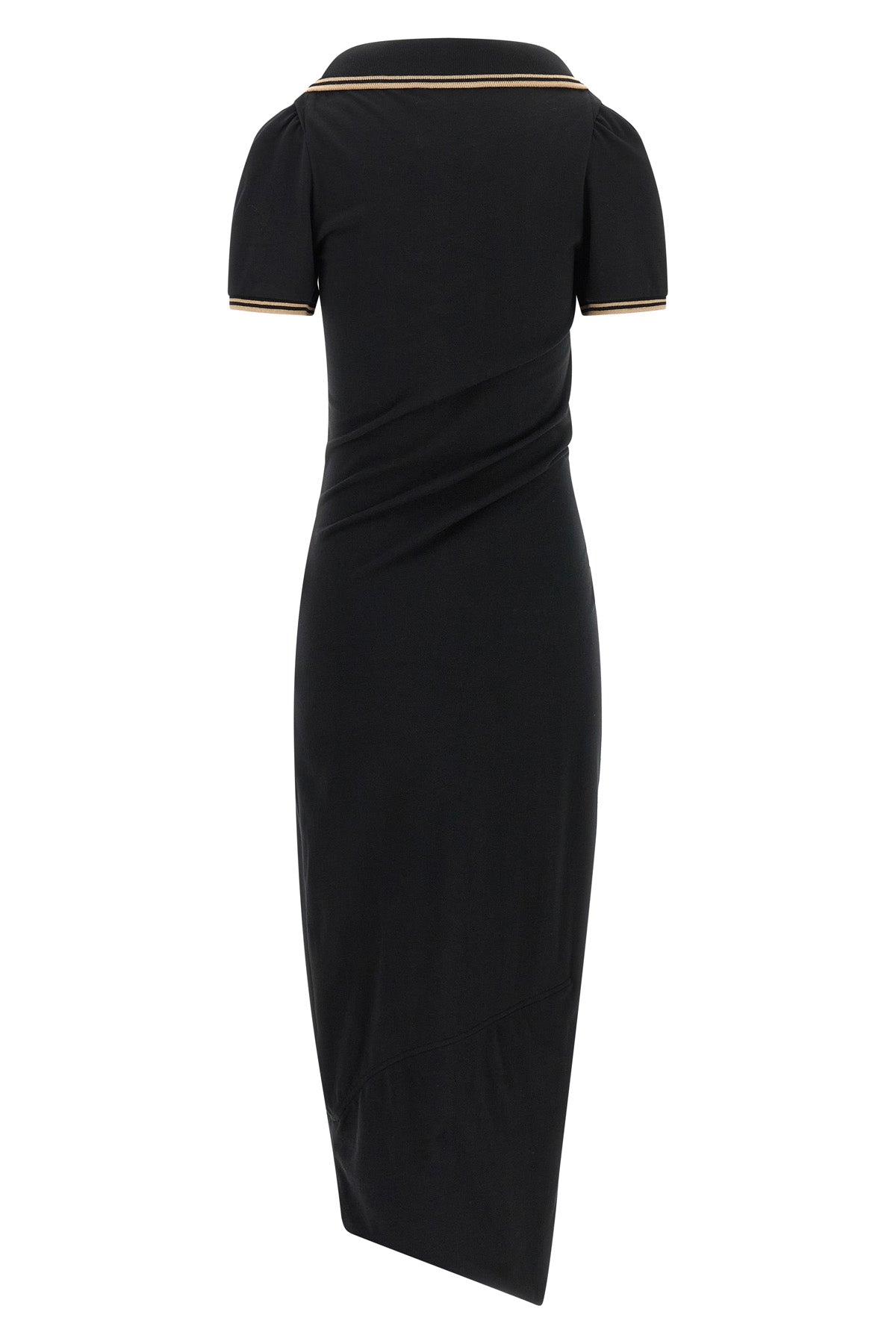 the vivienne westwood long monday pulling midi dress reinterprets the codes of
