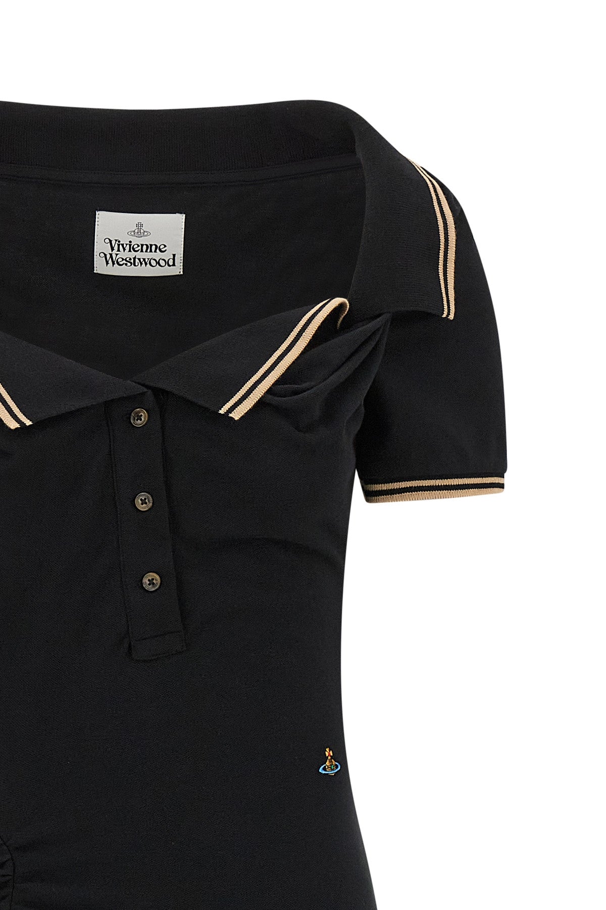 the vivienne westwood long monday pulling midi dress reinterprets the codes of
