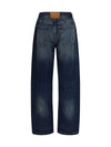 balloon jogger pants with crystal drawstring