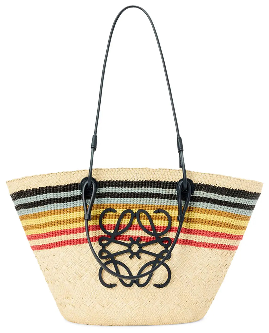 LOEWE Mediu Anagram Paula Ibiza Basket Bag – Multicolor