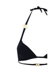 triangle bikini with gold plaque