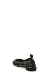 crystal mesh ballet flats