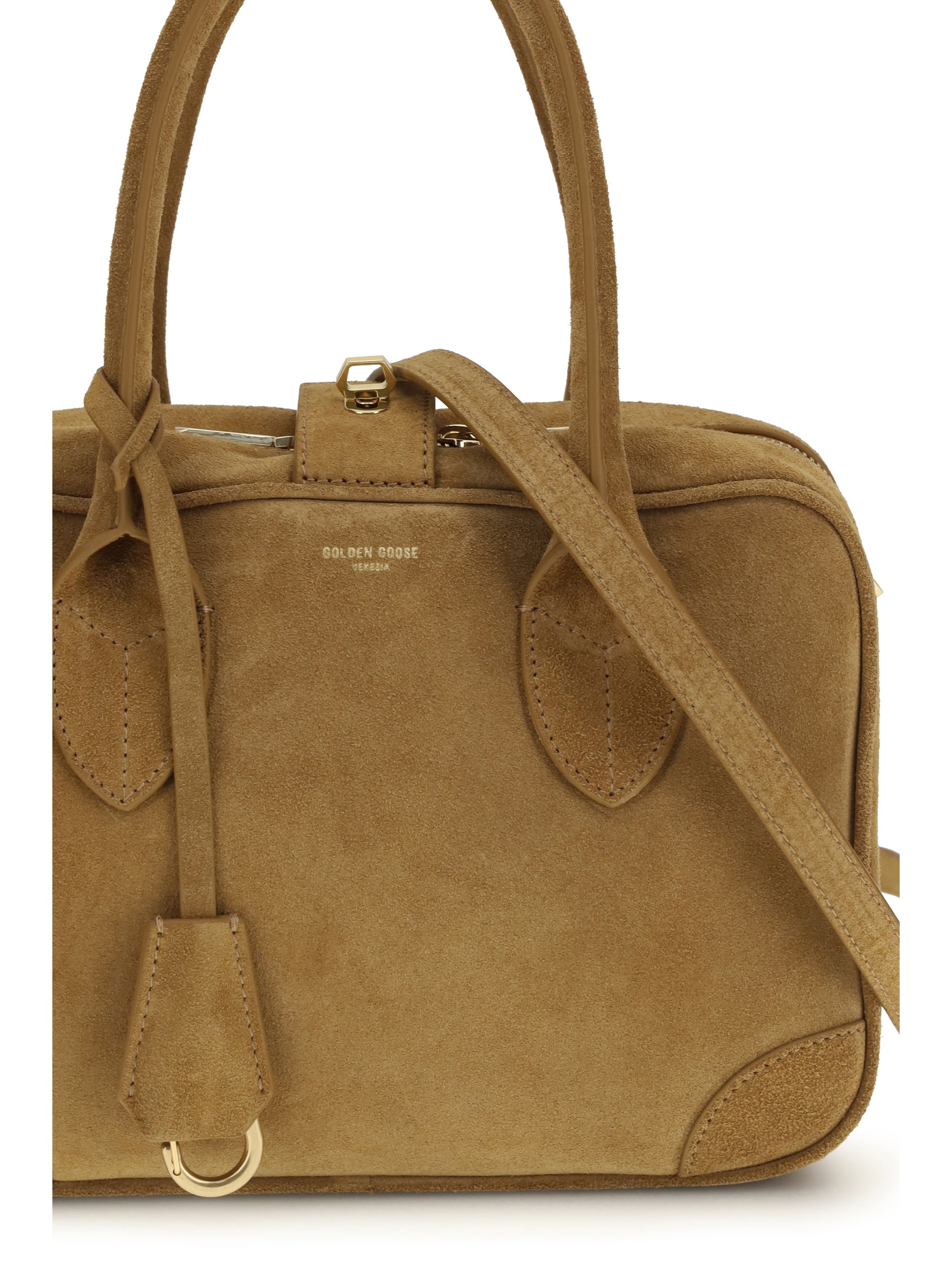 suede vita handbag