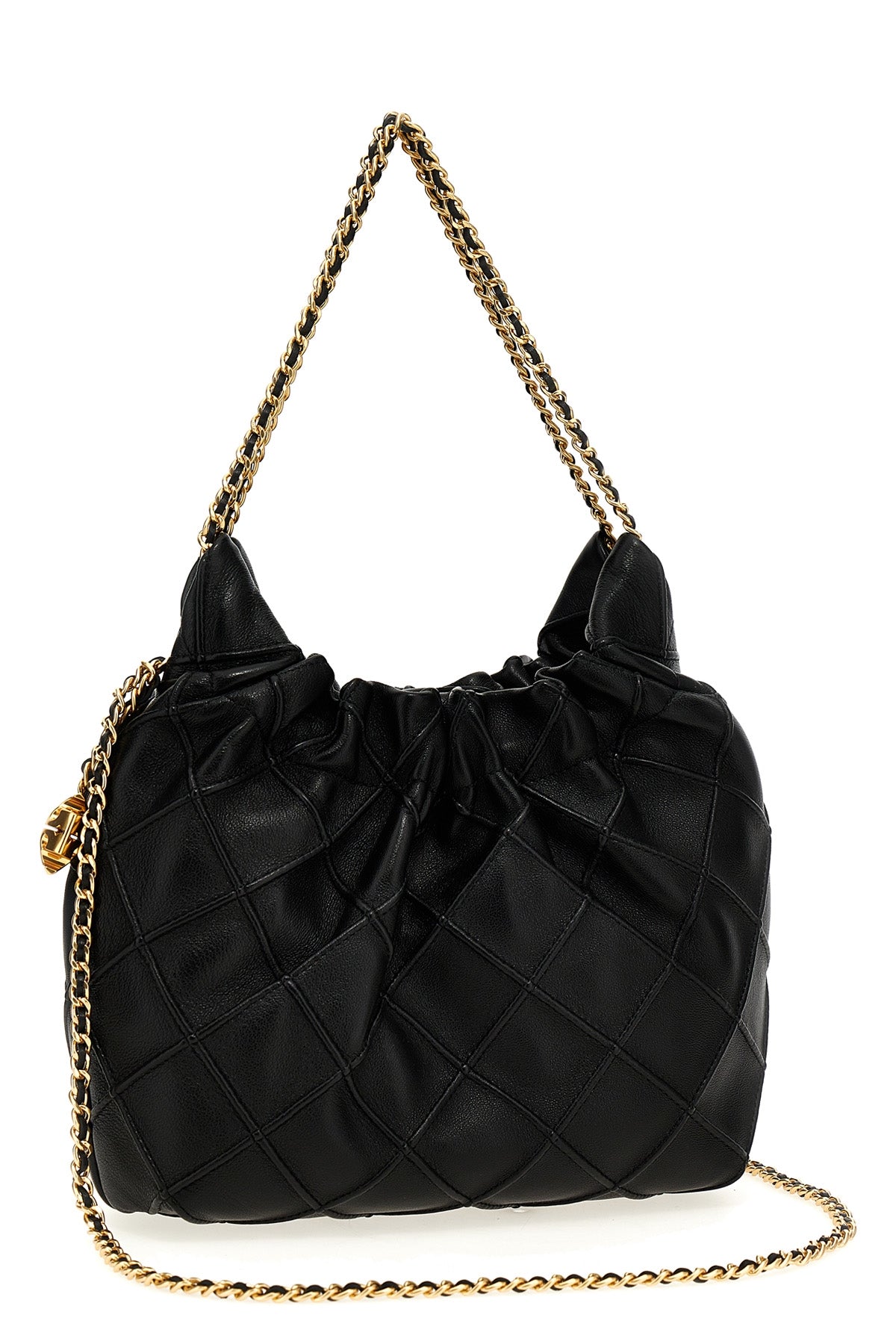 fleming mini leather handbag