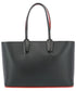 CHRISTIAN LOUBOUTIN Cabata Small Spiked Black Leather Tote