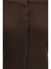 TOM FORD L soft cashmere open-neck shrunken cardigan