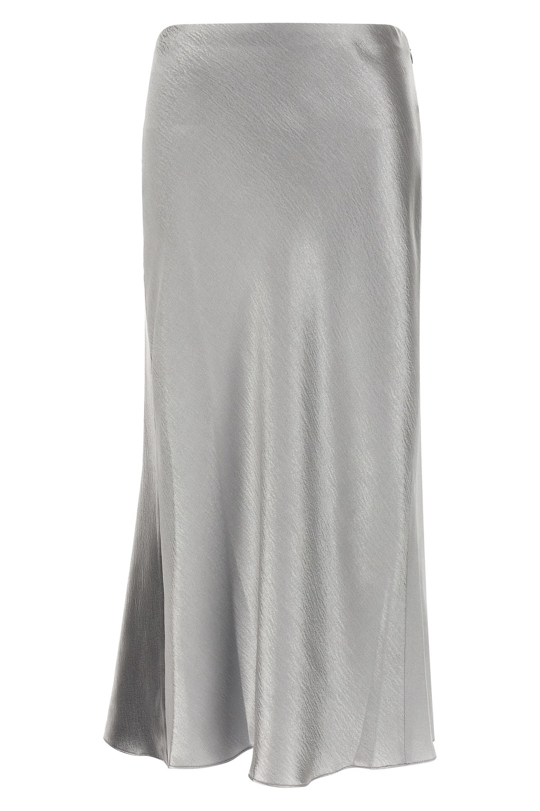 TORY BURCH 10 midi skirt in silk-effect satin fabric