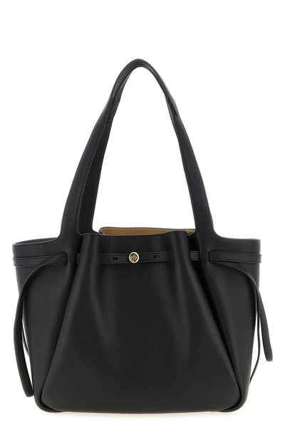 the tory burch romy tote bag defines everyday elegance through soft volumes and