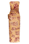 12 cupro midi dress