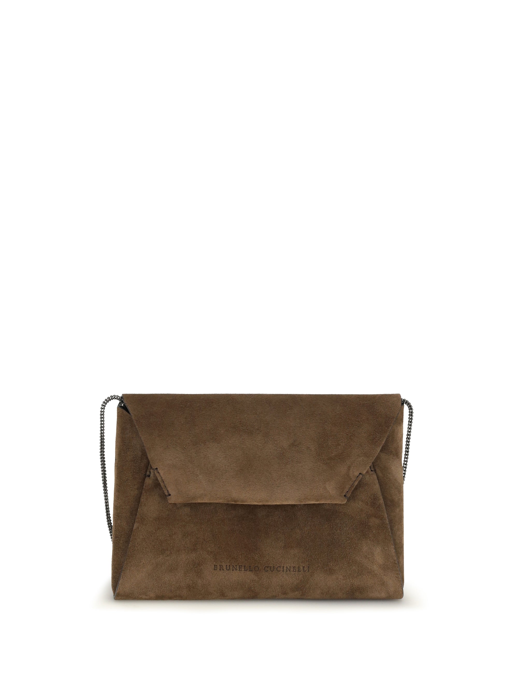 bc duo suede clutch bag
