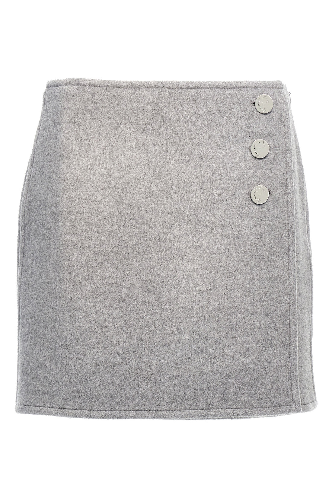 TORY BURCH 4 t monogram wool cloth skirt