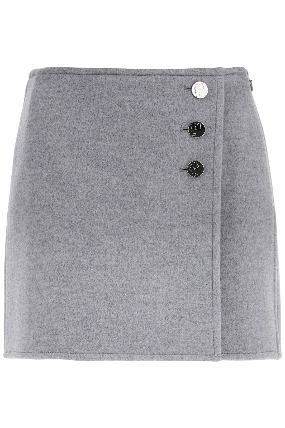 mini t monogram skirt