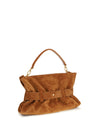 medium anthem bag in suede calfskin