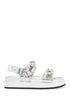 kira sports sandals with crystals