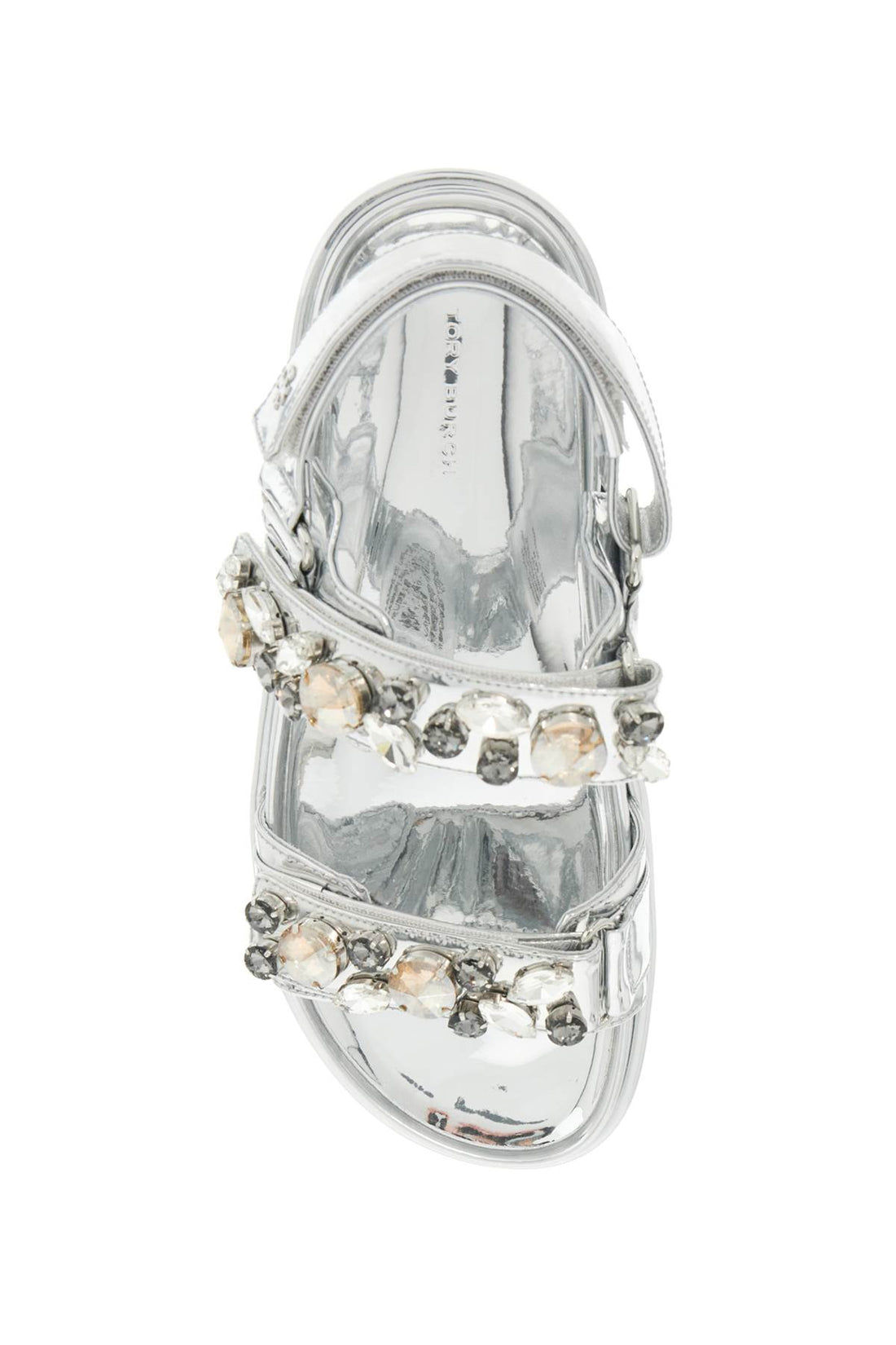 kira sports sandals with crystals