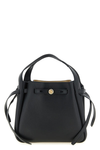 romy small handbag in fine hammered leather
