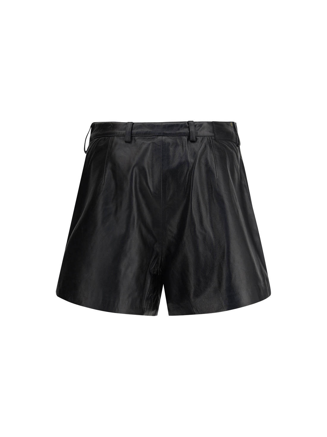 R13 27 leather shorts