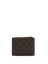 small wallet with plaque